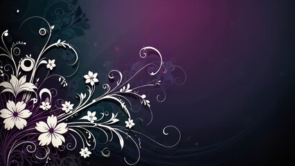 Flowing Floral Patterns for Design