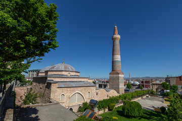 Fototapeta premium The construction year of the Ulu Mosque, located in Siirt Province, Türkiye, is not known exactly.