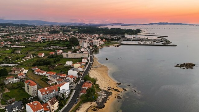 Atardecer R&iacute;a de Arousa