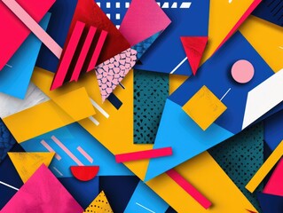 Obraz premium Abstract Geometric Pattern Background