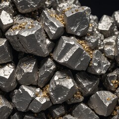 Shimmering Beryllium Ore Raw Beauty from the Depths