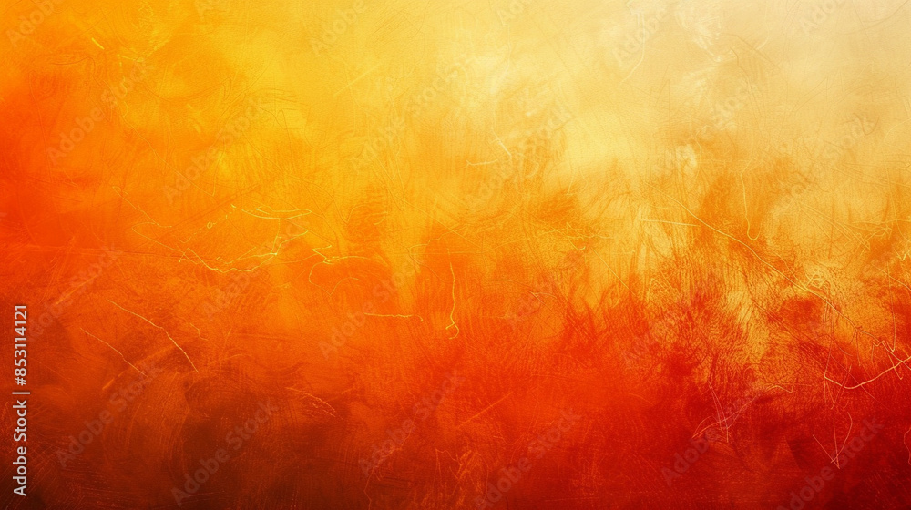 Canvas Prints orange and amber gradient background. powerpoint and business background