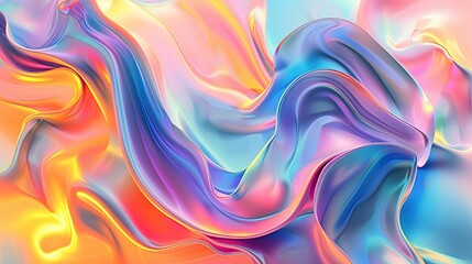 Naklejka premium modern abstract background with 3d wave and gradient.