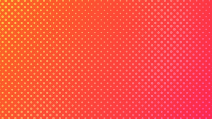 Obraz premium Colorful halftone background with dots