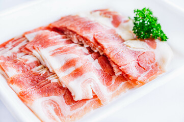 スペイン産豚バラ薄切り肉