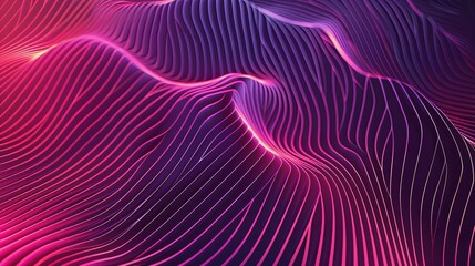 abstract lines background gradient in cyberpank style