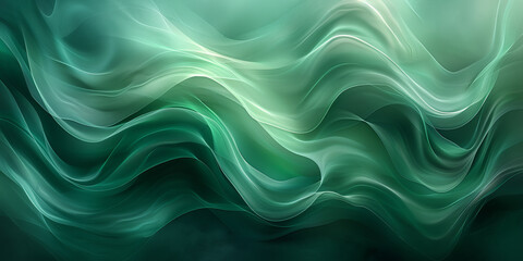 Fototapeta premium abstract green vinyl as wallpaper background illustration