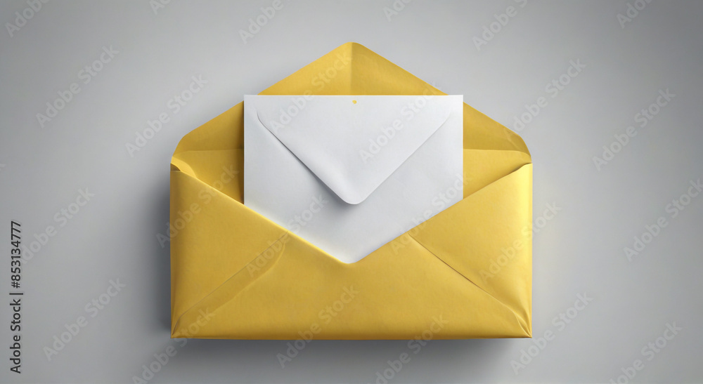 Poster envelope with blank card