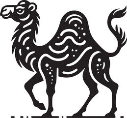 camel cartoon illustration