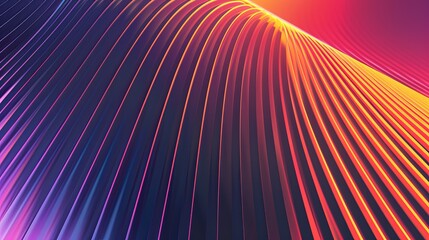 abstract lines background gradient in cyberpank style
