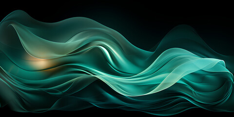 abstract green vinyl as wallpaper background illustration