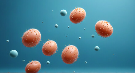 3d render of the planets