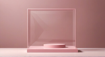 empty white shelf with spotlights