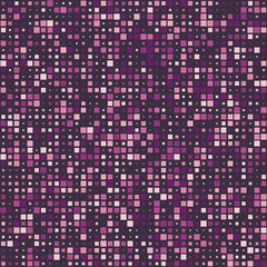 Obraz premium Abstract background. Squares in multiple colors. Muted shades of purple and gray. Emotional vector illustration.