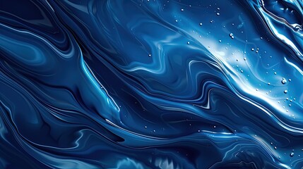 Fototapeta premium liquid grunge texture blue paint abstract background.