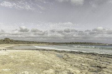 Rugged Shoreline of Cala de Banyul, Menorca