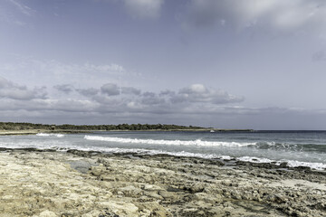 Rugged Shoreline of Cala de Banyul, Menorca