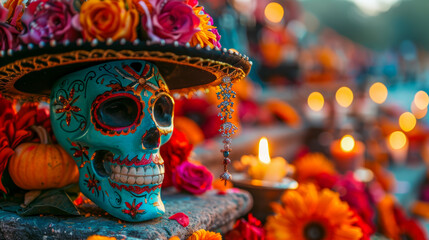 celebration and tradition of the day of the dead in mexico
