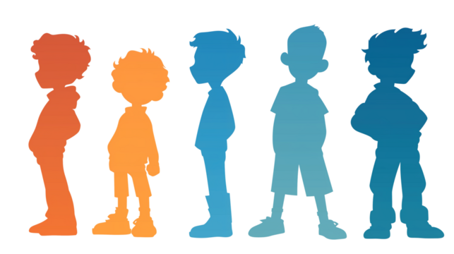 illustration of kids