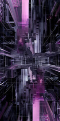 wallpaper, dark futuristic elegant high tech industrial background image, grey, pastel purple