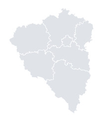 Plzeňský kraj mapa
