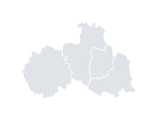 Liberecký kraj mapa © Jan