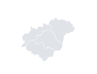 Zlínský kraj mapa