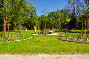 Ruhebank Friedhof Ohlsdorf