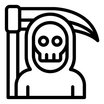 recommend clip art: Reaper terror costume icon