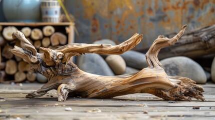 One of a kind Driftwood Found on the Shore