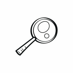 search zoom lens find icon