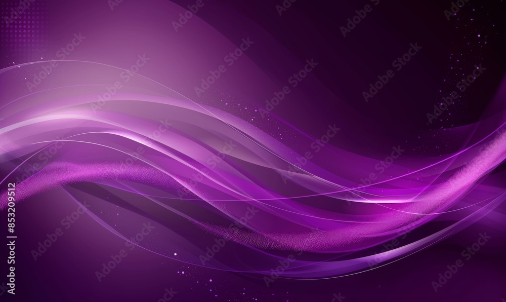 Aufkleber this image features an abstract design with curved, layered purple shapes creating a dynamic and tex