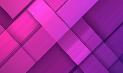 Obraz premium A visually captivating image featuring a purple gradient background with overlapping geometric shapes and textured patterns. The design is minimalistic yet dynamic