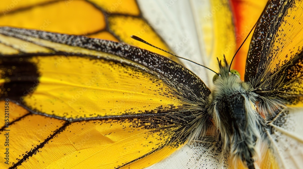 Poster Close-Up of a Butterfly's Wing