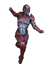 サイバーマン　3DCGレンダリング