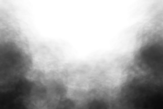 Realistic black smoke or fog isolated white background. Rising smoke Texture overlays.  Graphic design element, decoration	, Smoke PNG