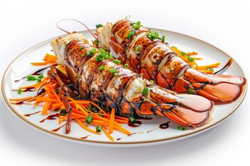 Exquisite Cantonese Lobster Tail: A Feast for the Eyes and the Palate
