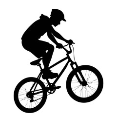 bmx silhouette