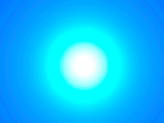 青い発光体。CG。