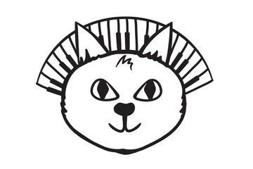 cat svg, kitty svg, cat on a rainbow, cat on a moon, cat on a crystal ball, cute cat SVG, cat head, cat face, funny cats, cat silhouette, crazy cat love, files for cricut

