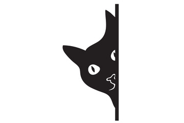 Peeking cat Svg, Cat bundle Svg, Black cat Svg, Peeking cats Svg, Fur Kitten Svg, Striped kittens Svg, Clipart, Kitty Svg, Funny animal, Pet vector, Digital stamp, cute cat SVG, cat head, cat face, fu