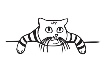 Peeking cat Svg, Cat bundle Svg, Black cat Svg, Peeking cats Svg, Fur Kitten Svg, Striped kittens Svg, Clipart, Kitty Svg, Funny animal, Pet vector, Digital stamp, cute cat SVG, cat head, cat face, fu