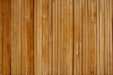 Fototapeta premium Vertical wooden bamboo mat texture