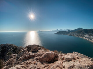 Hoch über der spanischen Küste: Penon de Ifach bei Calpe