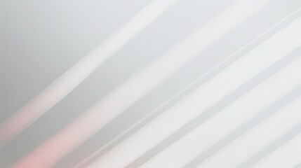Obraz premium Minimalist white gradient background with subtle light shadows