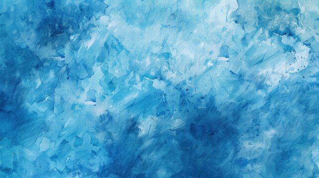 Textured blue background resembling abstract watercolor or painted surface