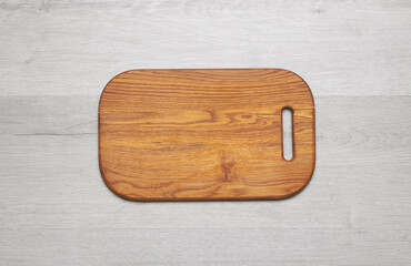 Wooden chopping board, podium for food