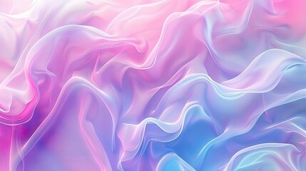 Obraz premium Abstract Background with Pink and Blue Waves