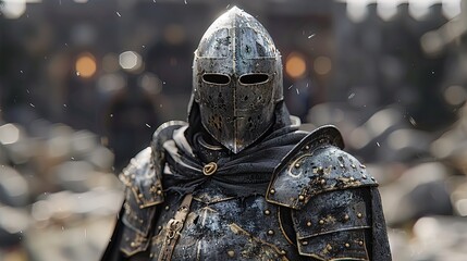 A knight Fictional Person,