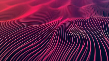 abstract lines background gradient in cyberpunk style